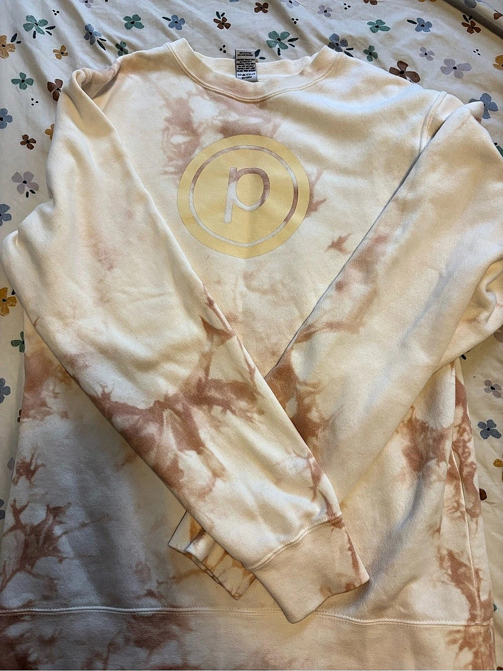 Pure Barre Tie Dye Crew Sweatshirt